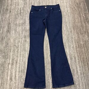 Navy Flare Women's Jeans
